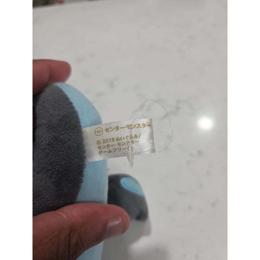 Official Pokemon Center Japan Mega Charizard X Sitting Posable Plush